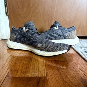 Adidas PureBoost Grey Running Shoes